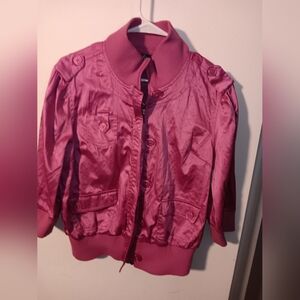 Dots Pink Women's Jacket